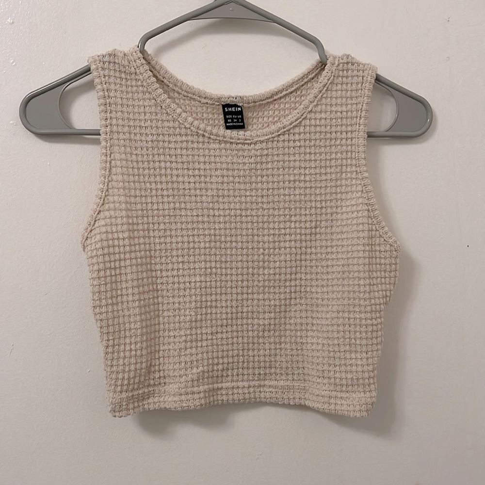 SHEIN Crochet Tank Top